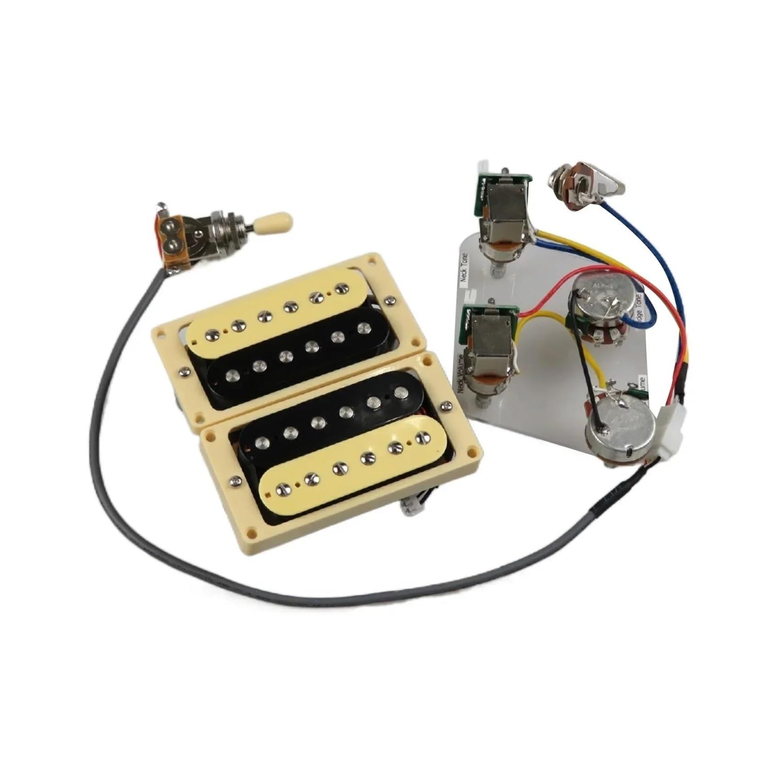 Profesjonalny Uprząż Gitarowy Profesjonalne Akcesoria Przetworniki Gitarowe Humbucker 4C Uprząż(6)