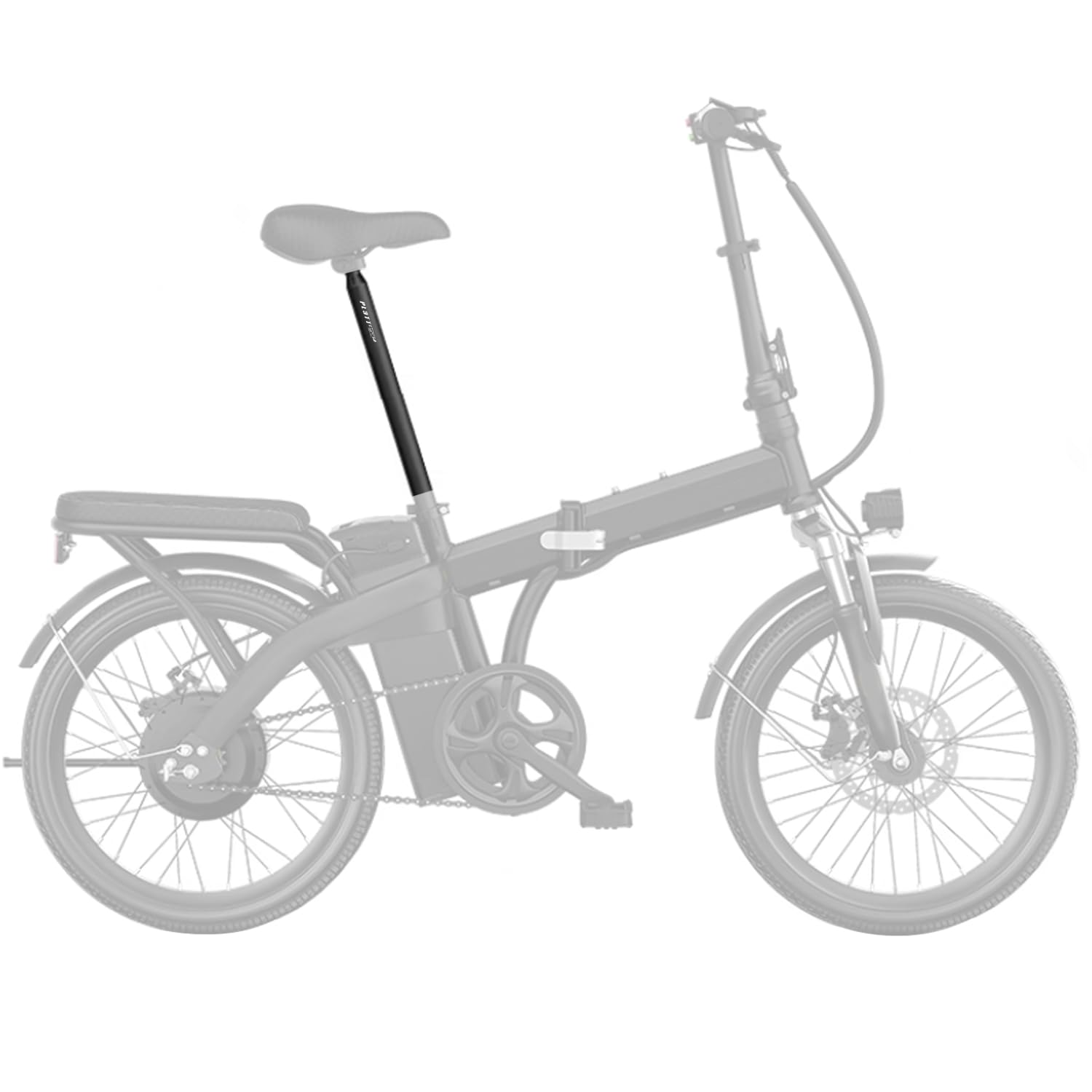 PLATT sztyca podsiodłowa 450 mm ze stopu aluminium 25,4/27,2/28,6/31,6 do rowerów MTB, wyścigowych, downhill bike BMX