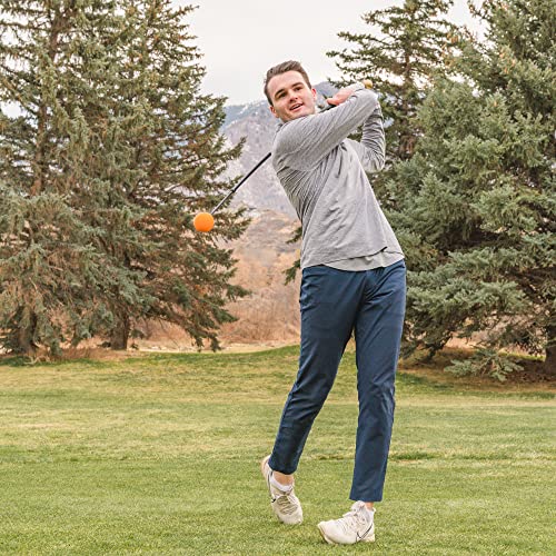 Orange Whip Golf Swing Trainer Aid For Improved Rhythm, Flexibility, Balance, Tempo, And Strength *Made In America* – Midsize 43.5” #TOP7