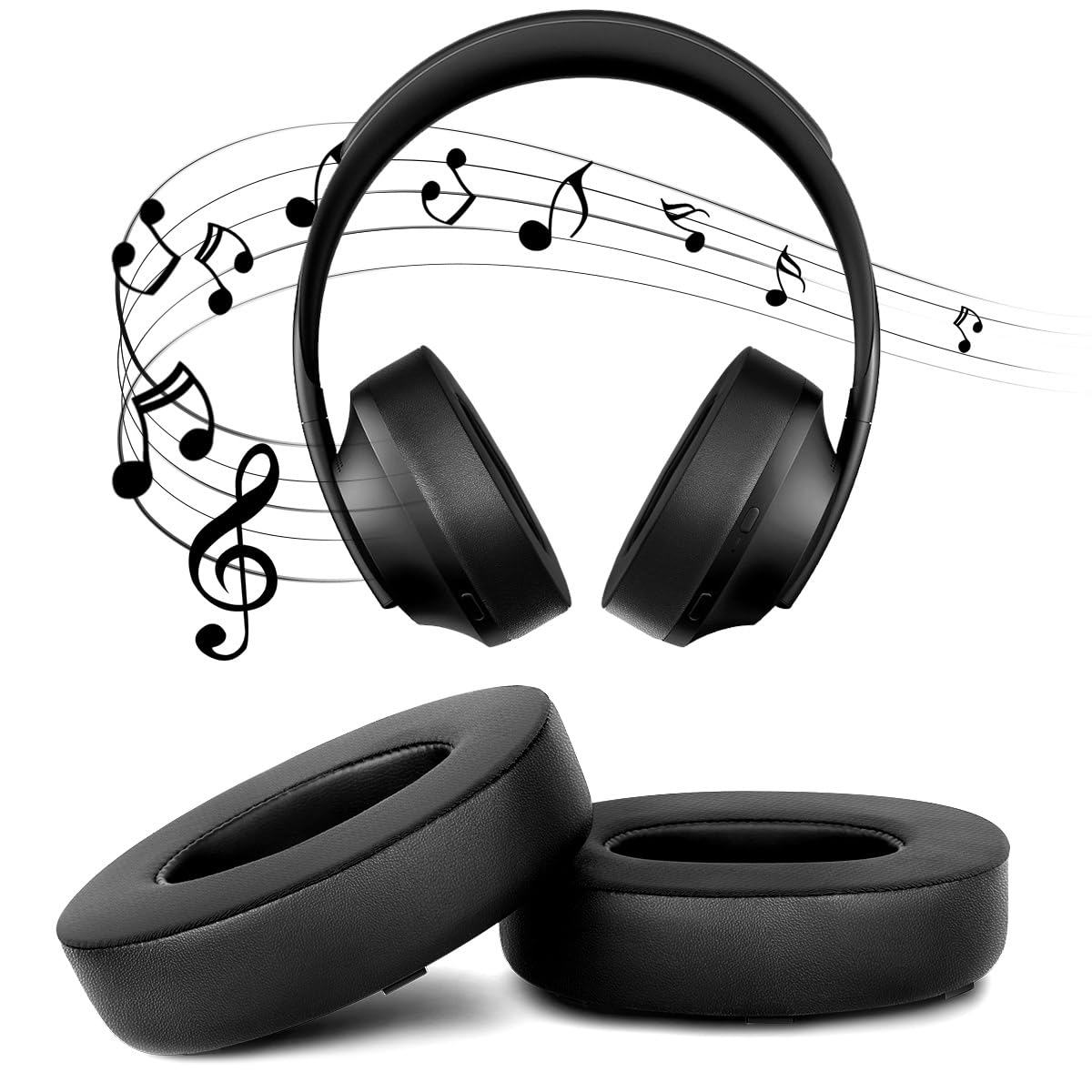 ELZO Ersatz Ohrpolster Fu00fcr Bose 700 Und NC700, Premium