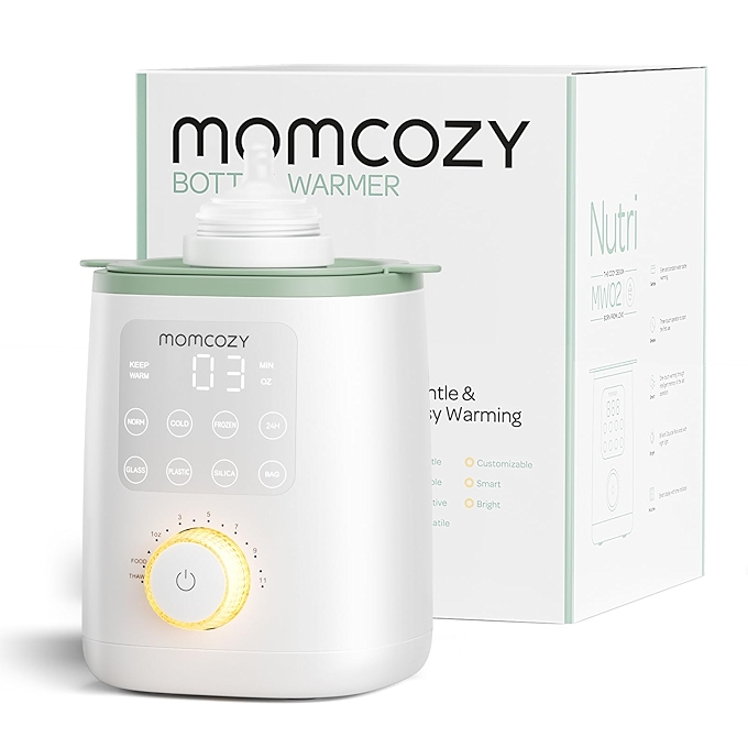Momcozy 9合1奶瓶加热器，营养保留，夜灯设计，适合所有奶瓶
