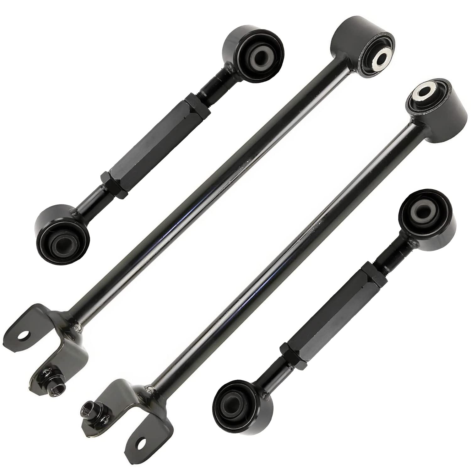 Detroit Axle - Rear 4pc Control Arms for Honda Accord Crosstour Acura TSX