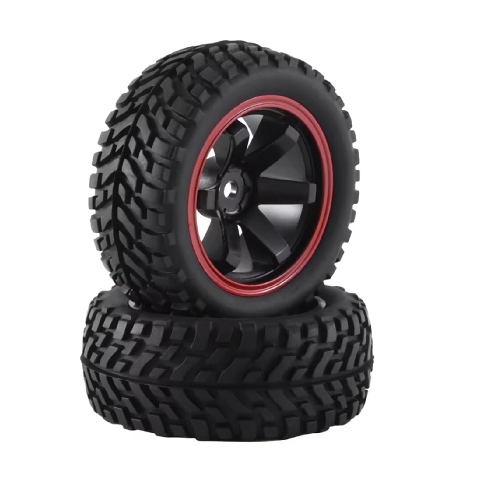 Neumáticos Coche RC para Wltoys 144001 144010 124007 124019 para Tamiya TT02B para HSP 1/10 1/12 1/14 4 Piezas 75 Mm Rueda, Neumático Coche Rally Todoterreno para Buggy Piezas