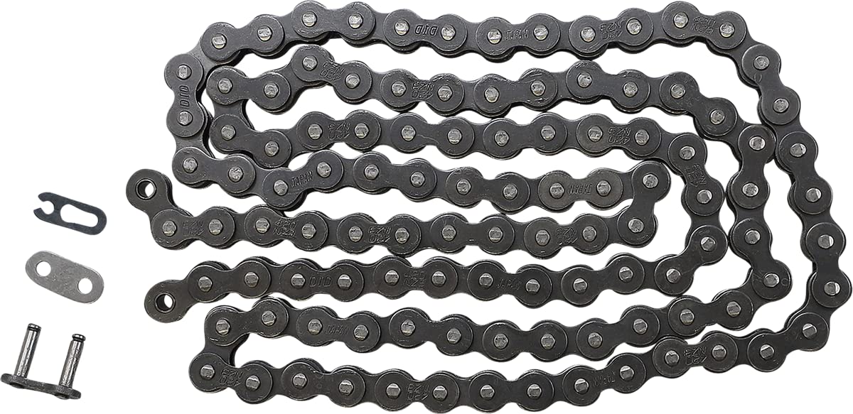 Cadena 420 NZ3 DID de 110 eslabones para reparar tu moto sin remachar 3