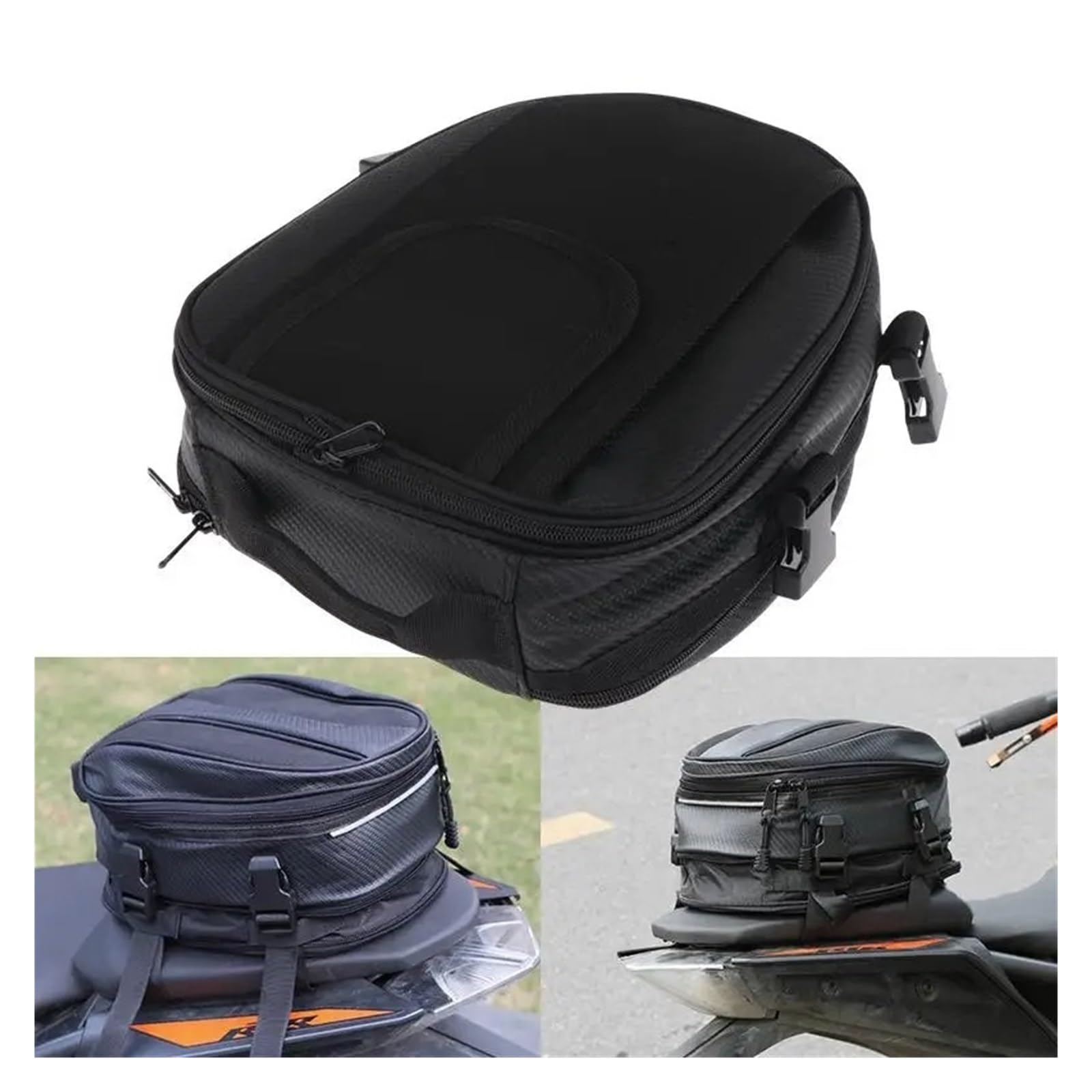 Borsa Moto Borsa Da Coda Universale Per Moto 1 Pezzo Scatola Per Corsa Impermeabile Borse Sedili Posteriori Laterali Per Scooter Selle Moto Bagagli