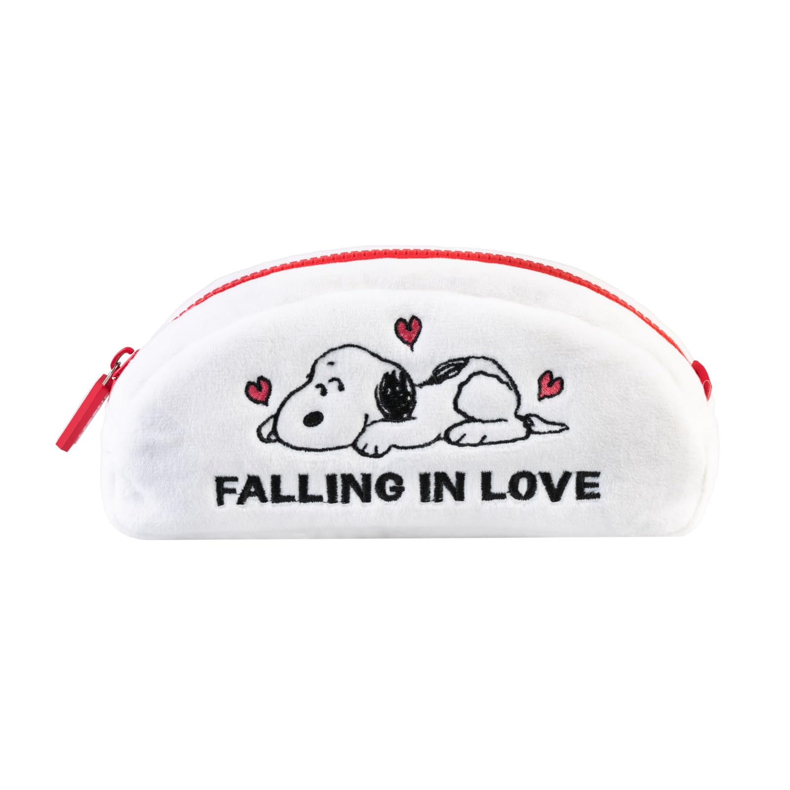 Grupo Erik School Pencil Case - Snoopy Gifts for Dog Lovers | Cute Makeup Bag, Plush Pencil Case, Back to School Supplies, Office Stationery Supplies | I Love You Gifts Under 15 Pounds