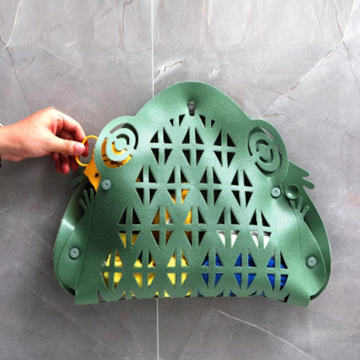 Alfombrilla de Bañera Antideslizante para Niños y Ñiño Verde PVC | Diseño Ventosas, Superficie Lisa y Tacto Cómodo, Uso en Baño, Formato Compacto para Bañera