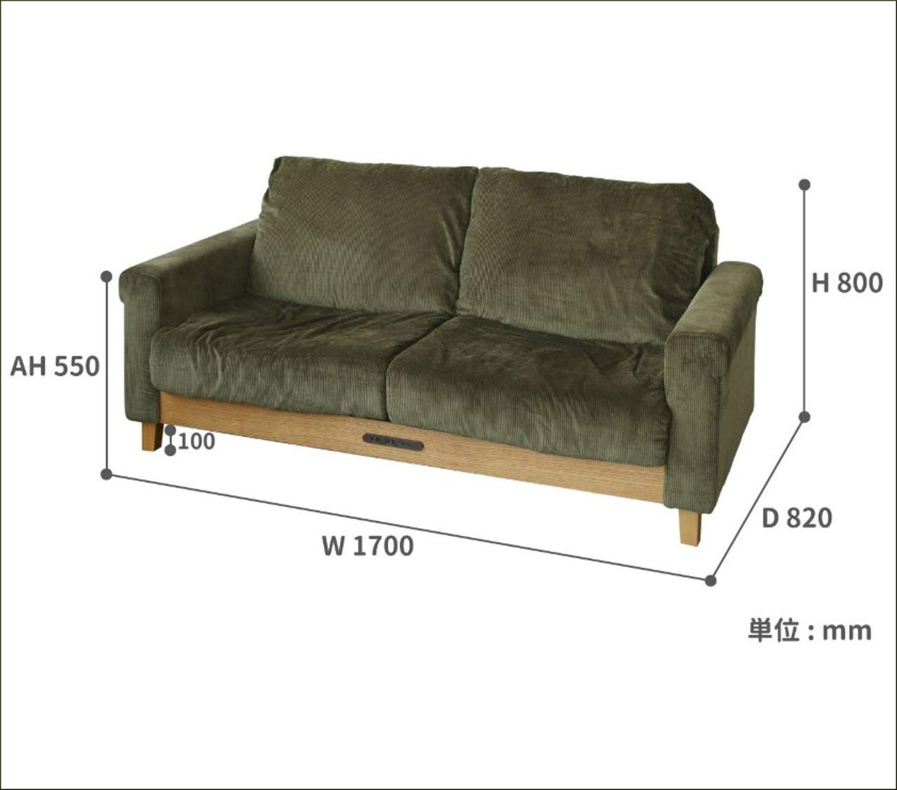 【早い者勝ち商品‼️】RASIK 2人掛けソファー/コーデュロイ/カーキ 楽天市場】ソファ ソファー 2人掛け 二人掛け 2人掛けソファー