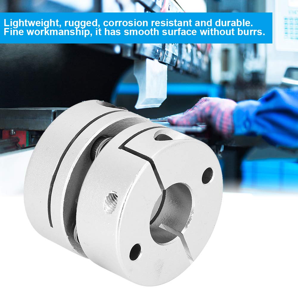 FLEXMAN Shaft Coupler, Single Diaphragm Flexible Plum Coupling Connector for Water Pumps, Fans, compressors, Hydraulic Machinery