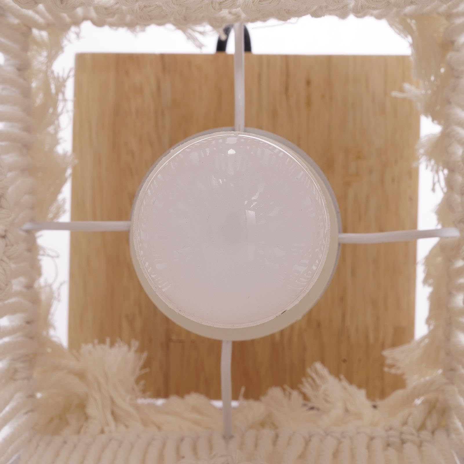 Lampada Da Tavolo Per La Camera Da | Şarj Edilebilir Egzersiz Aktivitesi Gizli Hareketli Oyalayıcılar | Luminosa da Scrivania con Macramè - Per Studiare Leggere Camera Da Dormitorio Appartamento Compl