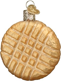 Old World Christmas Peanut Butter Cookie Glass Blown Ornaments for Christmas Tree