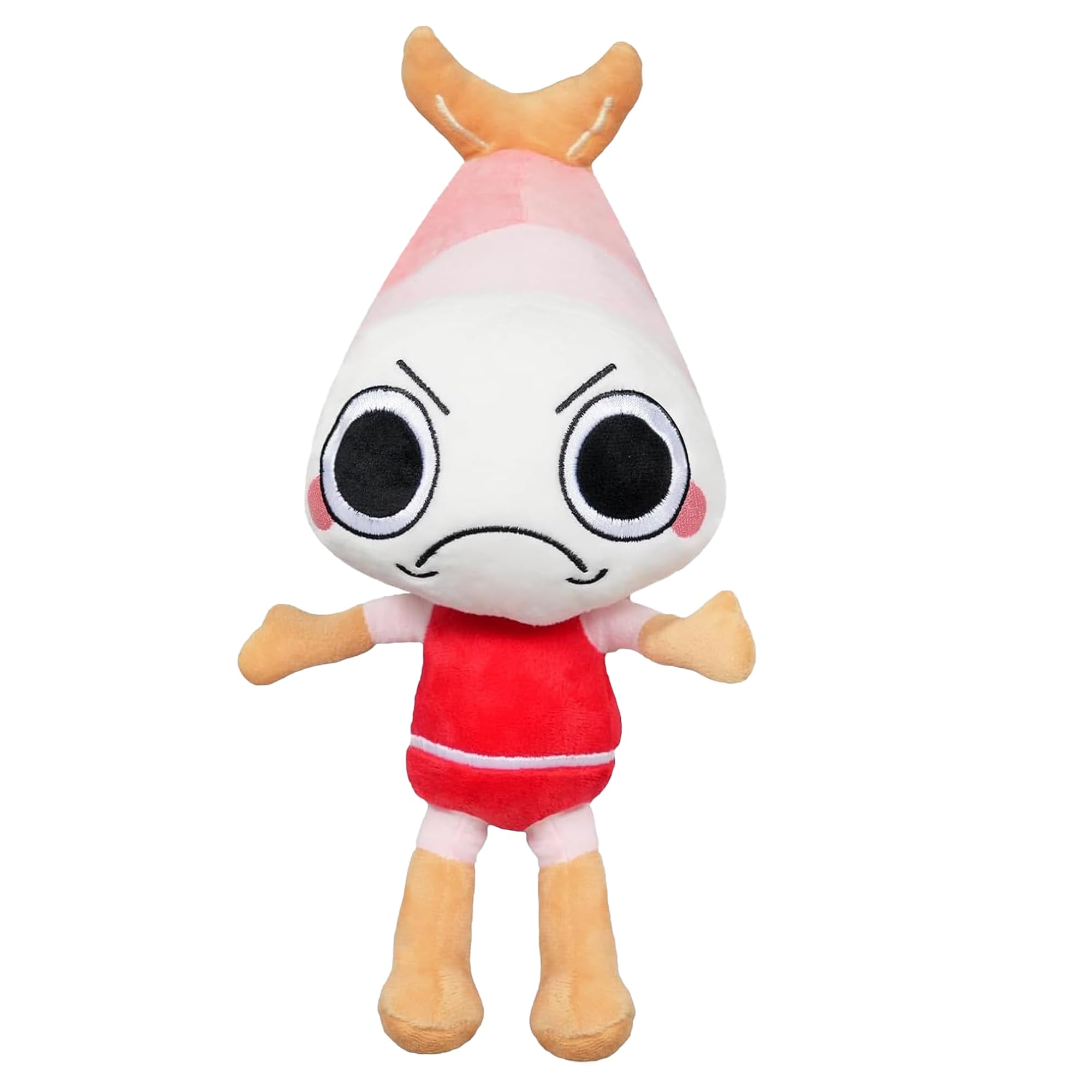 Dandy's World Plush, Dandy's World Plushies Shrimpo, Adorable Collectible Plush Toy Gift for Fans, Huggable Stuffed Doll for Room Decor, Birthday Party Supplies - 1