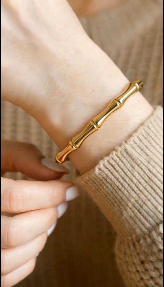 Amazon.com: Jude Jewelers Stainless Steel Bamboo Style Classic