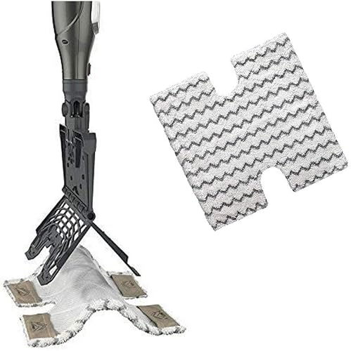 Miniatura 2 de Almohadillas de trapeador de vapor de bolsillo para Shark S5003d, 8 paquetes de paños de microfibra para trapeador de vapor Shark 3973 S3973D S5002