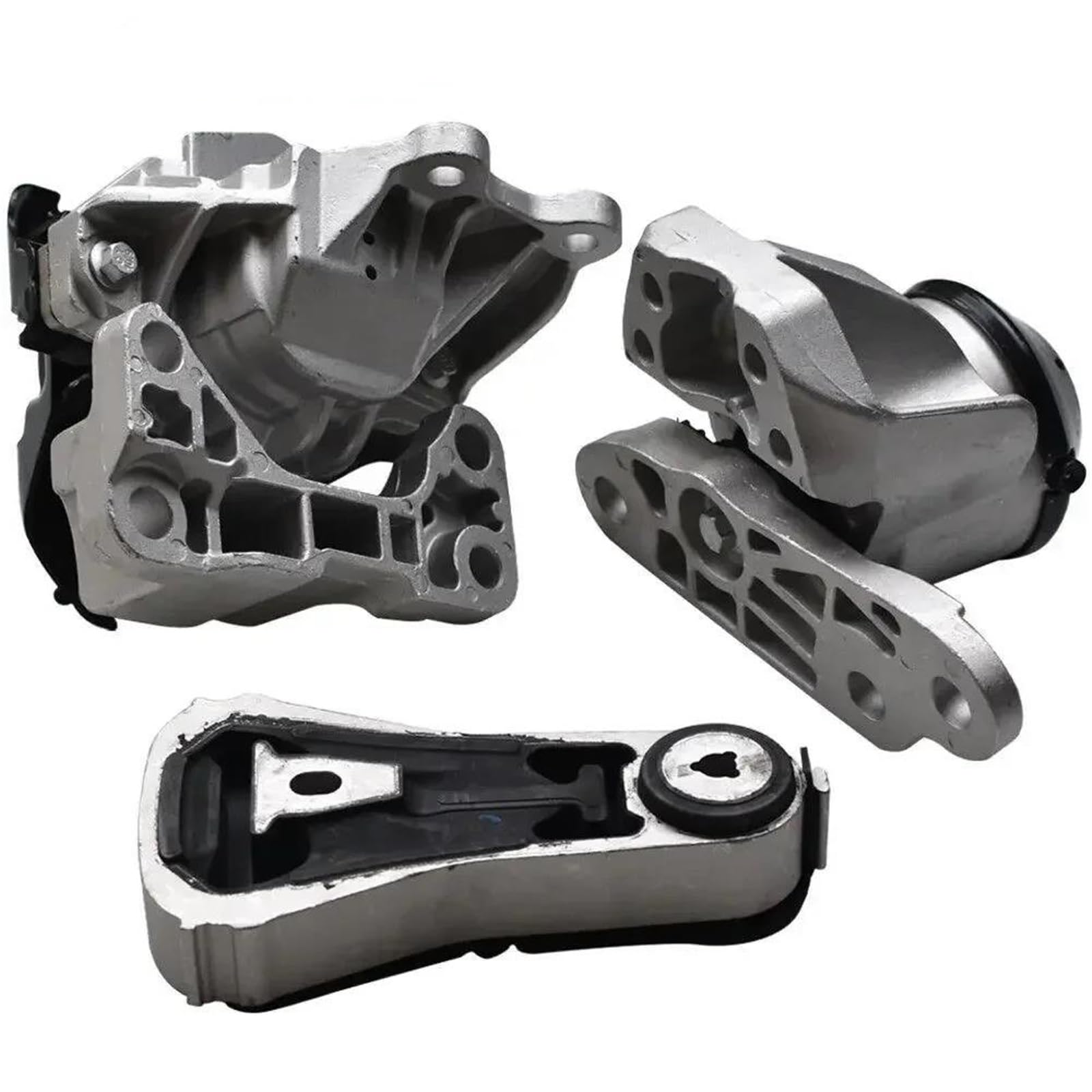 Kjhopy One Color 3Pcs Set Engine Motor Transmission Bracket For Ford For Explorer V6-3.5L Automatic 2016-2019 Fb5z6038a Fb5z6038b A5663hy
