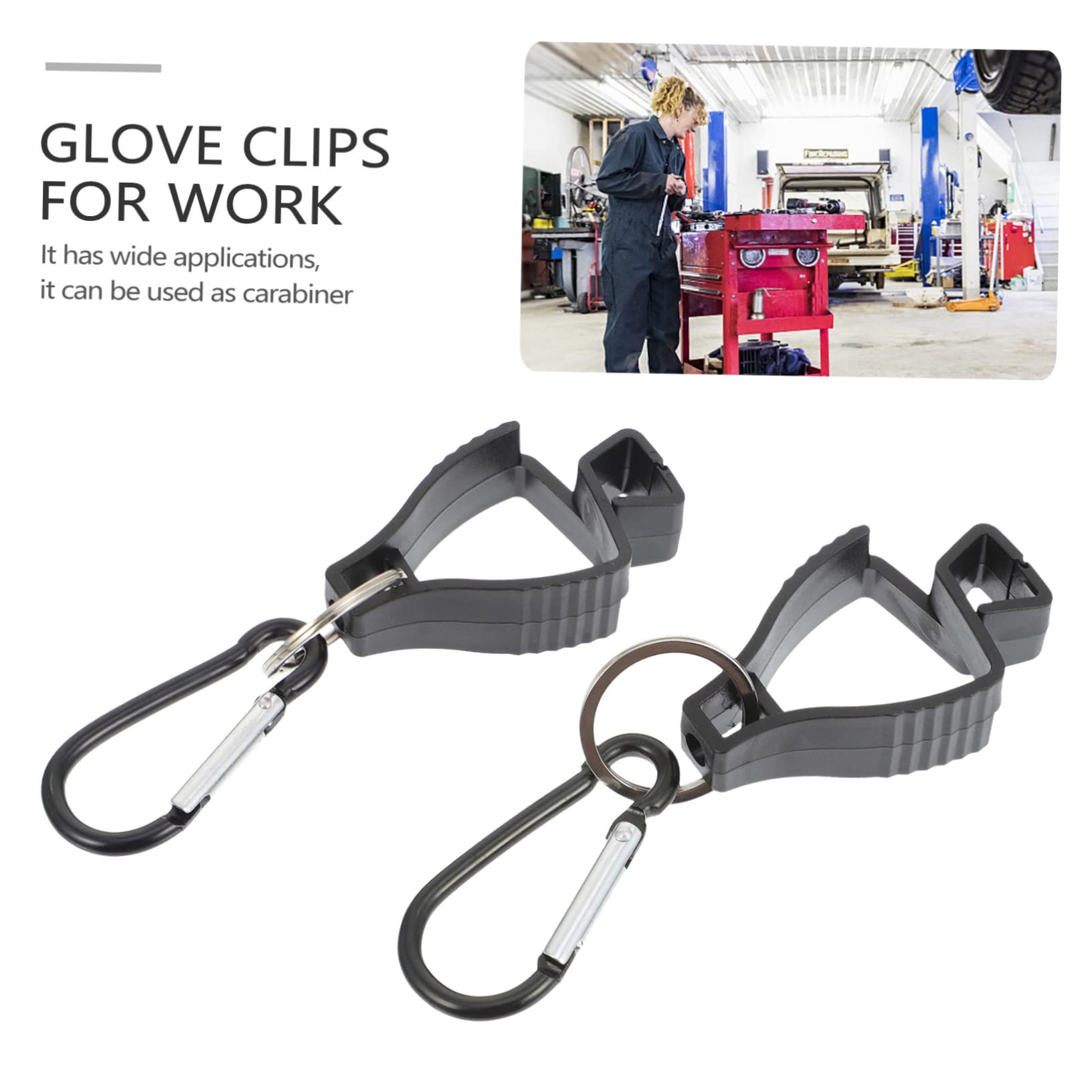 Multifunktionale Handschuh-Clips – 6 Stück, 360? Produktbild-Vorschau 4