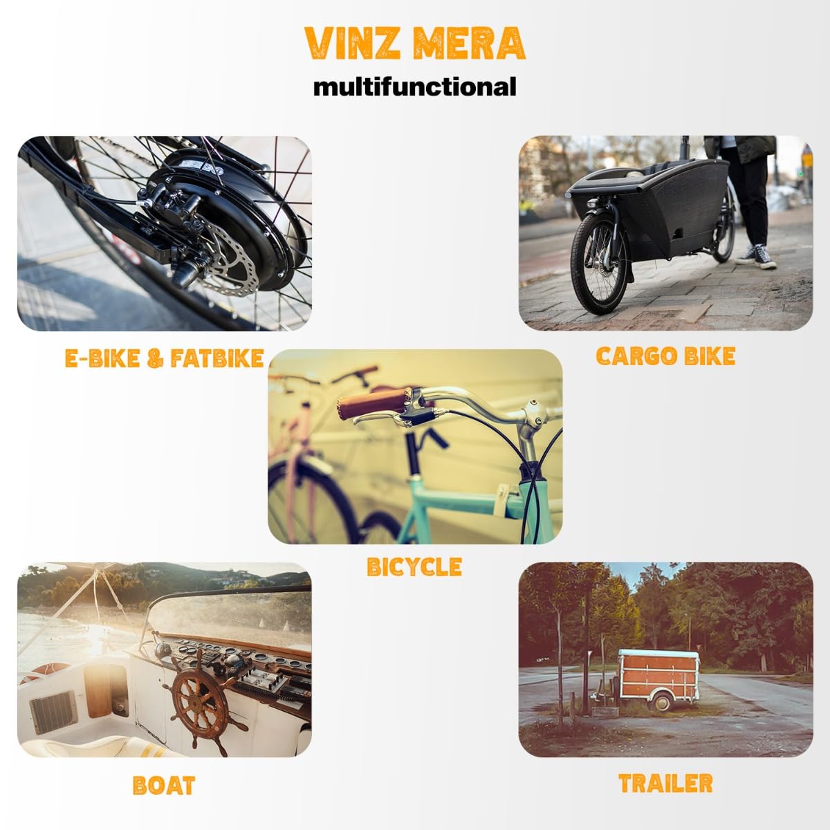 VINZ Mera ART 2 Faltschloss | Faltschloß mit Halterung | Fahrradschloss Fahrradschloß 120 cm | für Mountainbike/Fahrrad/E-bike/Rennrad/BMX/MTB/Rad