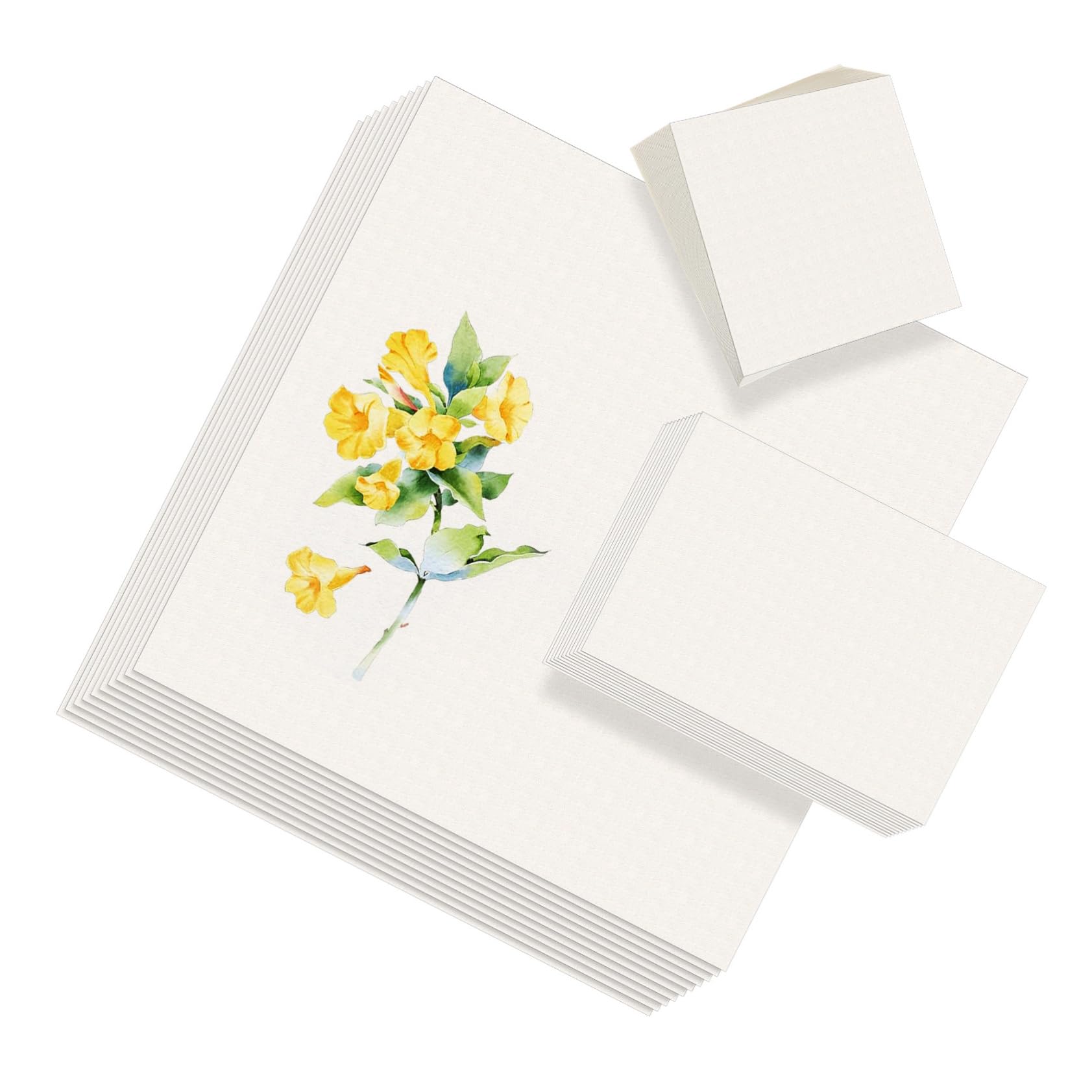 BESPORTBLE 55 Sheets Artist Paper for Drawing Thick Watercolor Paper Multi for Watercolors Acrylics Gouache and Markers for All Skill Levels