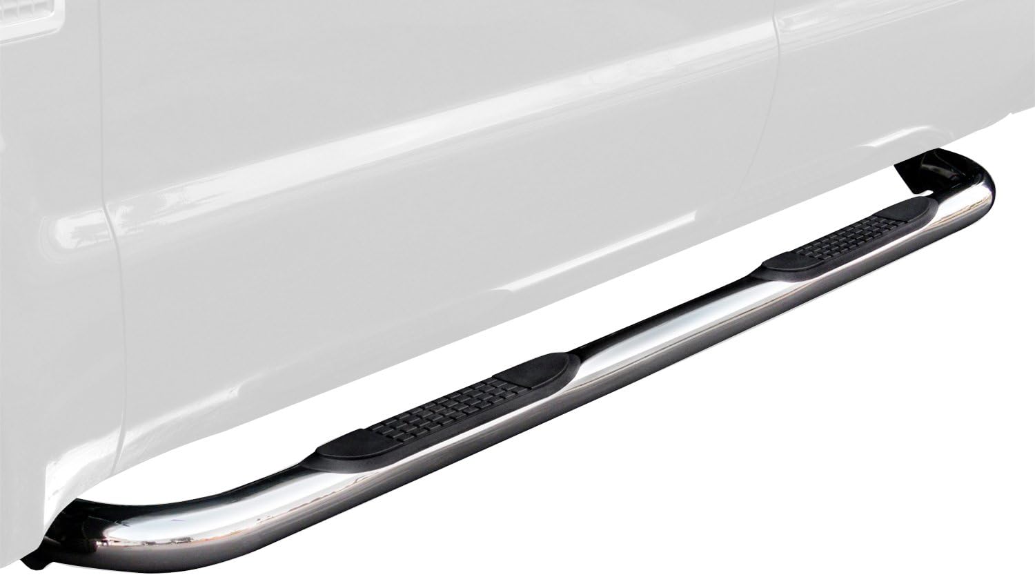 Steelcraft 212467P 3" All Stainless Steel Nerf Bar with Stainless Steel