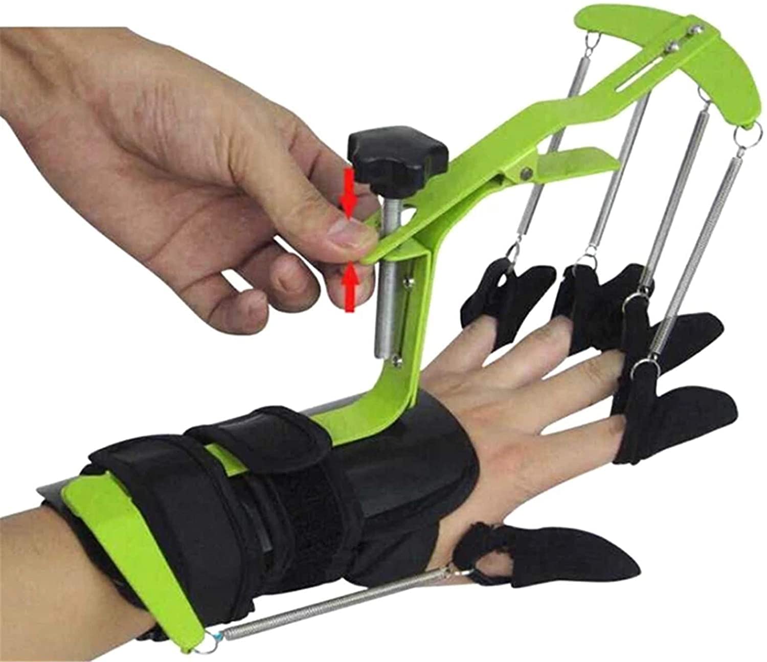Cuscino per La Riabilitazione del Dito Tutore per Il Polso E Il Dito Correttore Regolabile Riabilitazione del Dito Ortotica Polso Dispositivo per L'esercizio del Polso Ortotico Dinamico