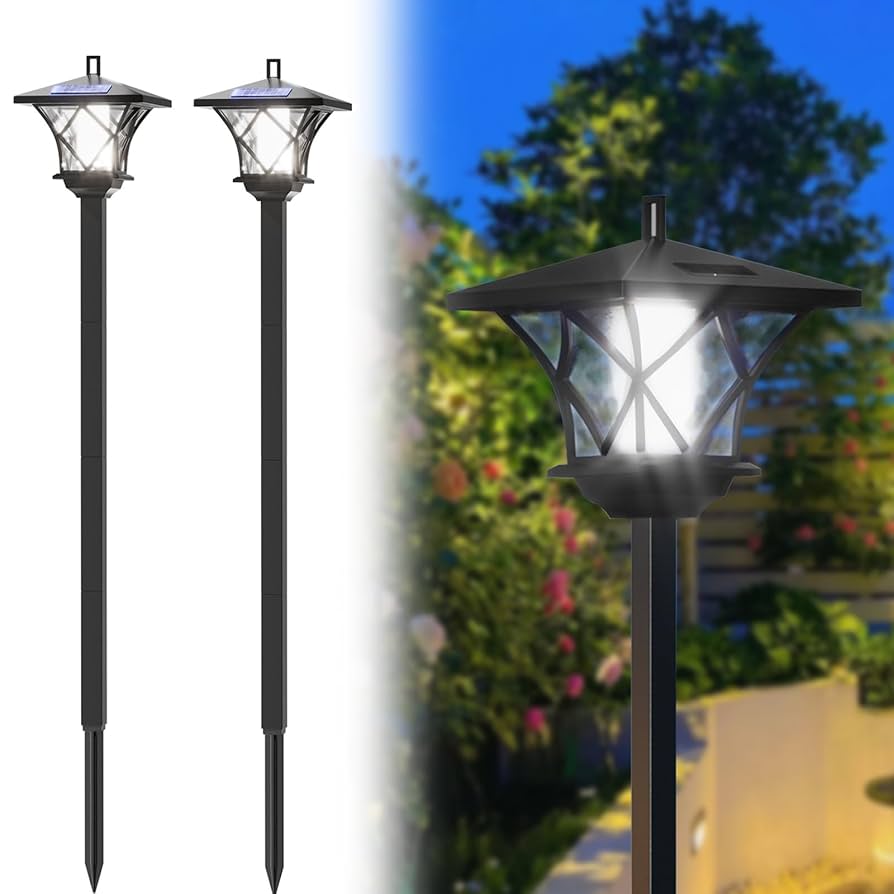 【新品・未開封】SOL 1ST2ND LIVECONCERT HOT＆SOLAR APONUO 8 Pack Solar Pathway Lights Outdoor Waterproof,IP65