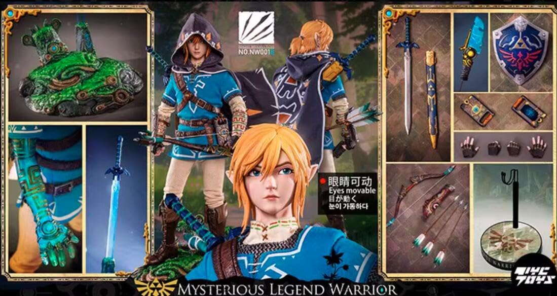 1/6 nwtoys ゼルダの伝説 real-action-heroes-the-legend-