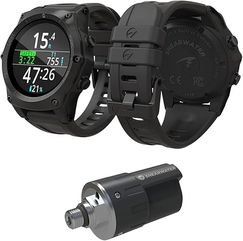 Miniatura 8 de Shearwater Research Ordenador de buceo de muñeca Teric Color Combo Silver x Swift