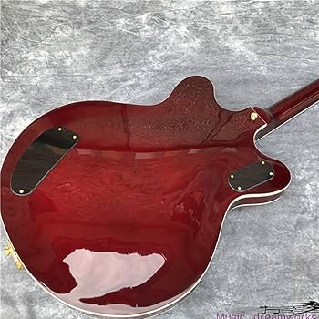 ノーブランド　ES335タイプセミホロウ（ｆホール無し）ギター傷多め・不具合無し ノーブランド ES335タイプセミホロウ（fホール無し）ギター傷