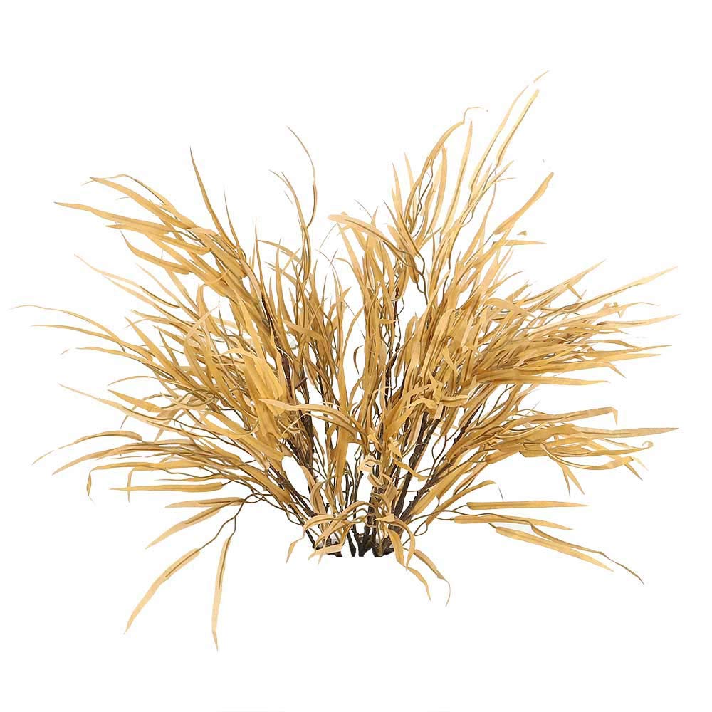 YataiPack of 3 Artificial Eucalyptus Willow Tree Flowers Spray Artificial Eucalyptus Plants Silk Flowers Wholesale Fake Flowers for Home Table Vase Centerpiece Ornament Wedding Decor (Yellow)