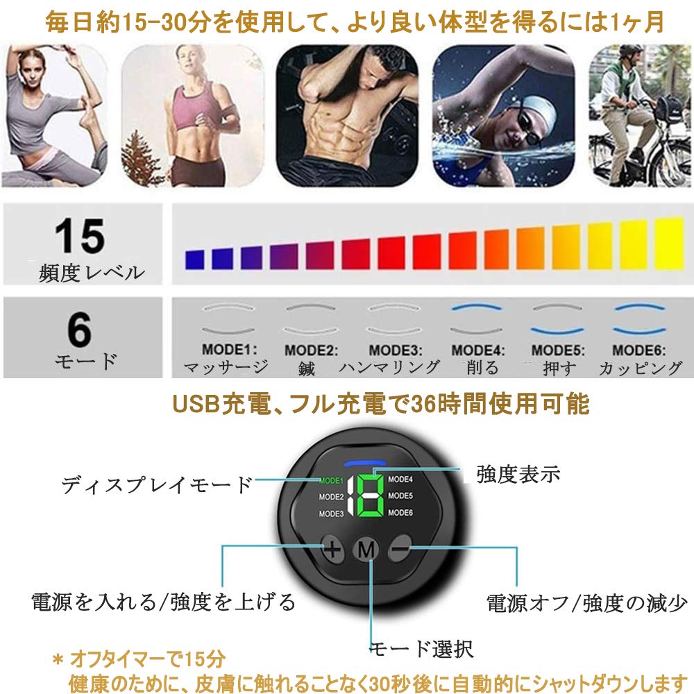 SIXPAD EMS腹筋トレーニング器具 楽天市場】ems 腹筋ベルト シックスパッド 最強モデル