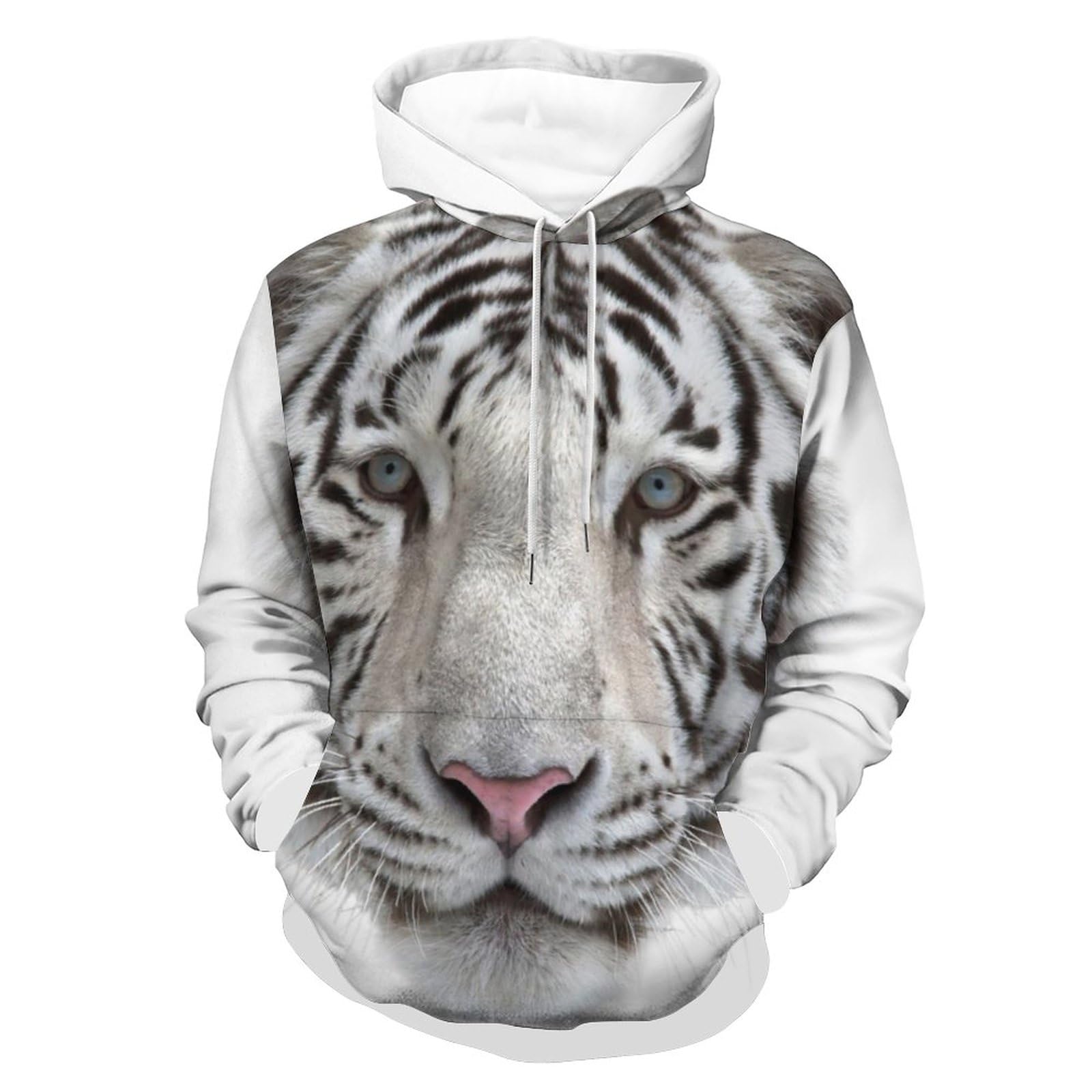 Sweat À Capuche UMENG Isolant et Doux - Pull Unisexe Gris Taille S pour l'Automne - 8