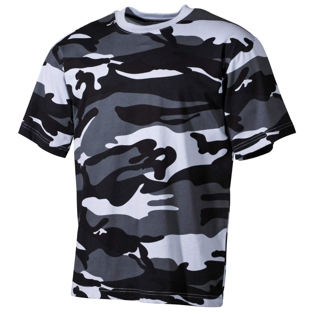 Mfh Men's Skyblue Camo T-Shirt Skyblue Size 3XL