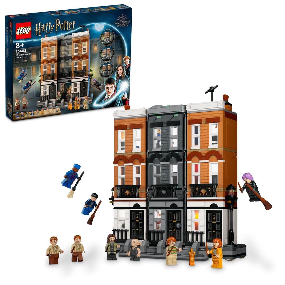 LEGO Harry Potter 12 Grimmauld Place 76408 Building Kit (1,083 Pieces),Multi (B09ZV446QJ) Amazon Price History, Amazon Price Tracker