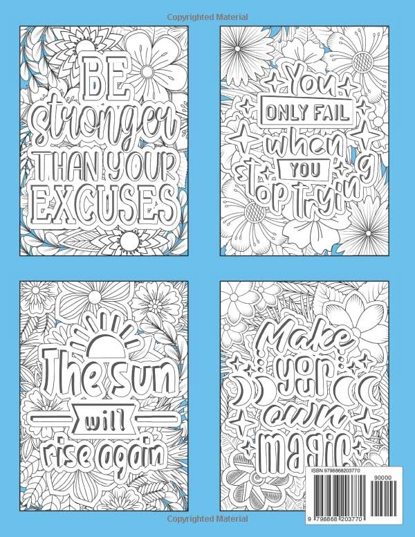 New Knee New Me Knee Surgery Recovery Coloring Book: Post Surgery Gifts for After Knee Surgery, Knee Replacement Gifts Funny for Men, Women, and Teens for Stress Relief & Mood Lifting image 3