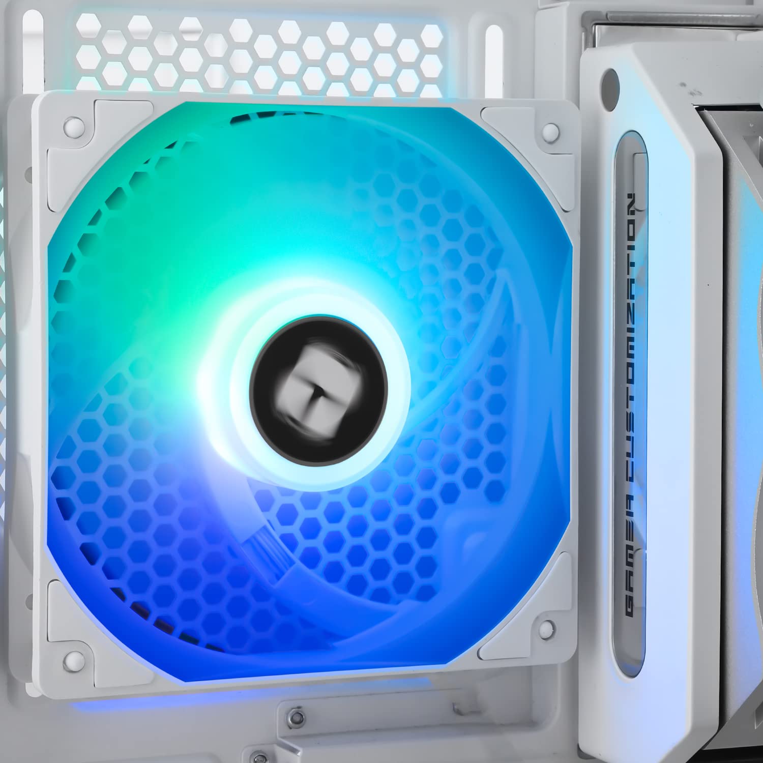 Thermalright TR Ventola per PC TL-C12CW-S Raffreddamento alloggiamento,velocità 1550 giri/min,ventola CPU da 120mm,raffreddamento silenzioso a livello di potenza,effetto luce ARGB funzione di