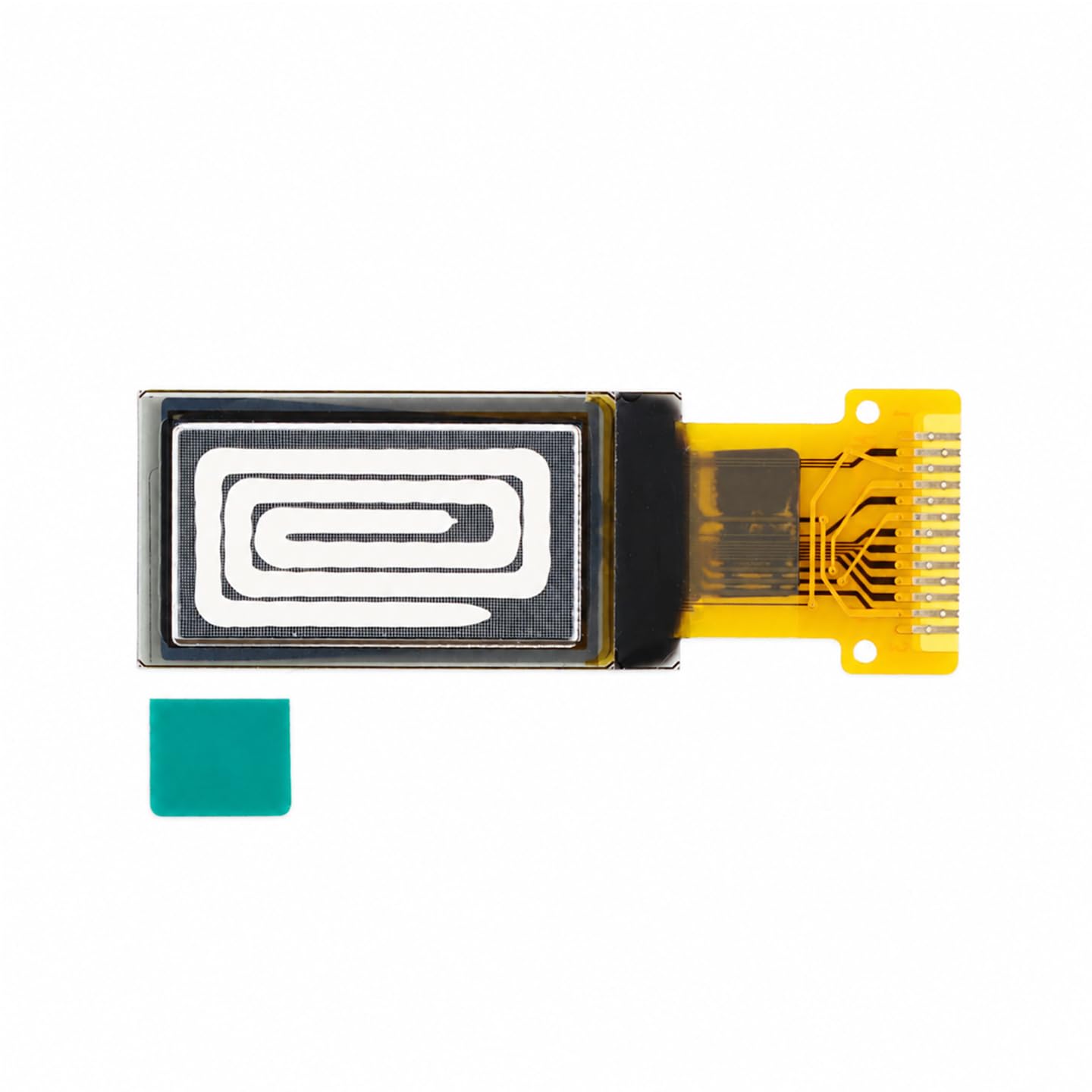3Pcs 0.77 Inch 128x64 OLED Display Module SSD1312 Driver 13-Pin White