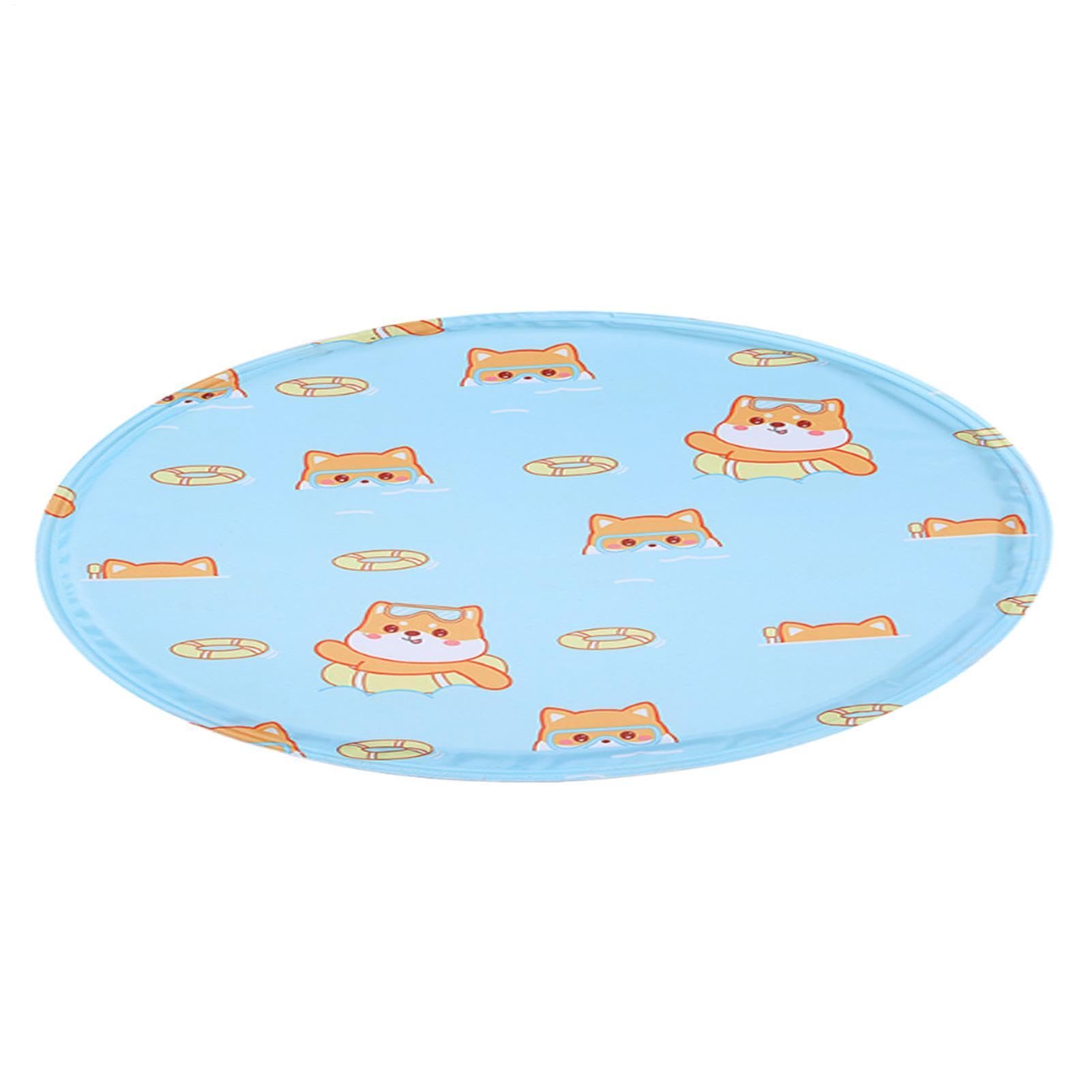 Lit chien frais et pliant : tapis de refroidissement confortable pour animaux