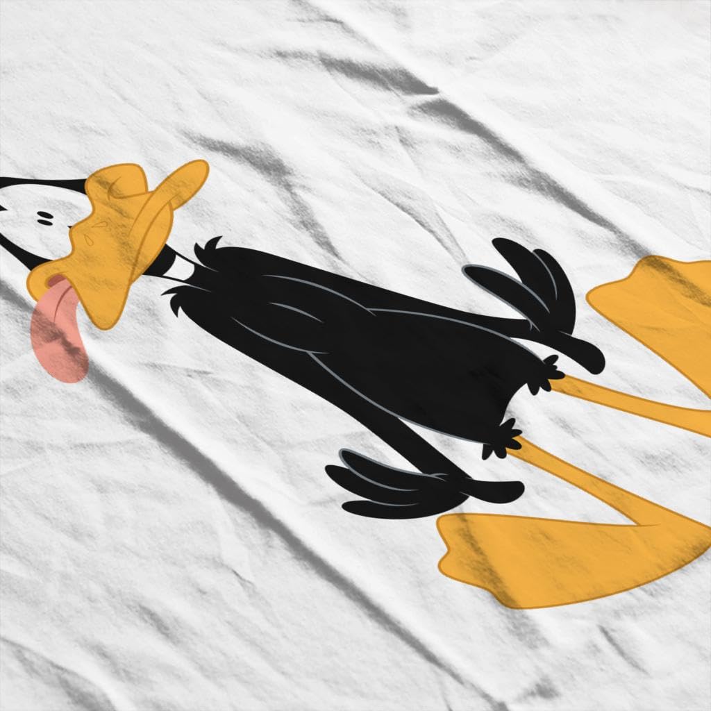 All+Every Looney Tunes Daffy Duck Dumbstruck bluza damska, biały, M