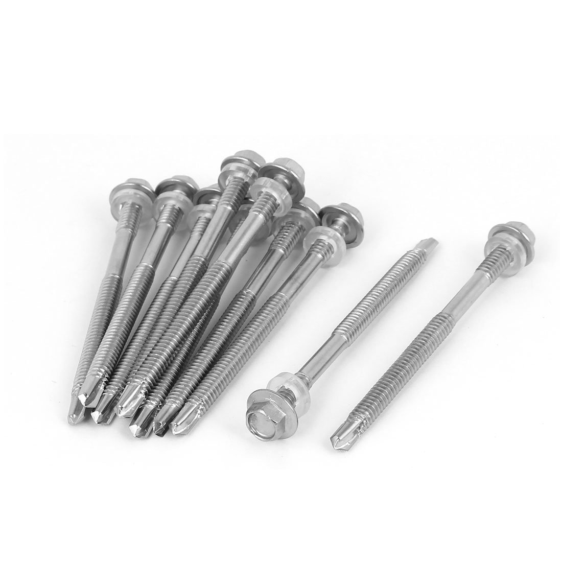 Toolzone 410pc Stainless Steel Metal Self Tapping Screw Assortment Scr