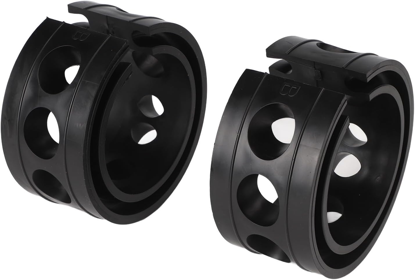2pcs Rubber Car Coil Spring Buffer Kit for Suspension and Shock Absorber Protection, Suitable for Cars, Trucks, and SUVs