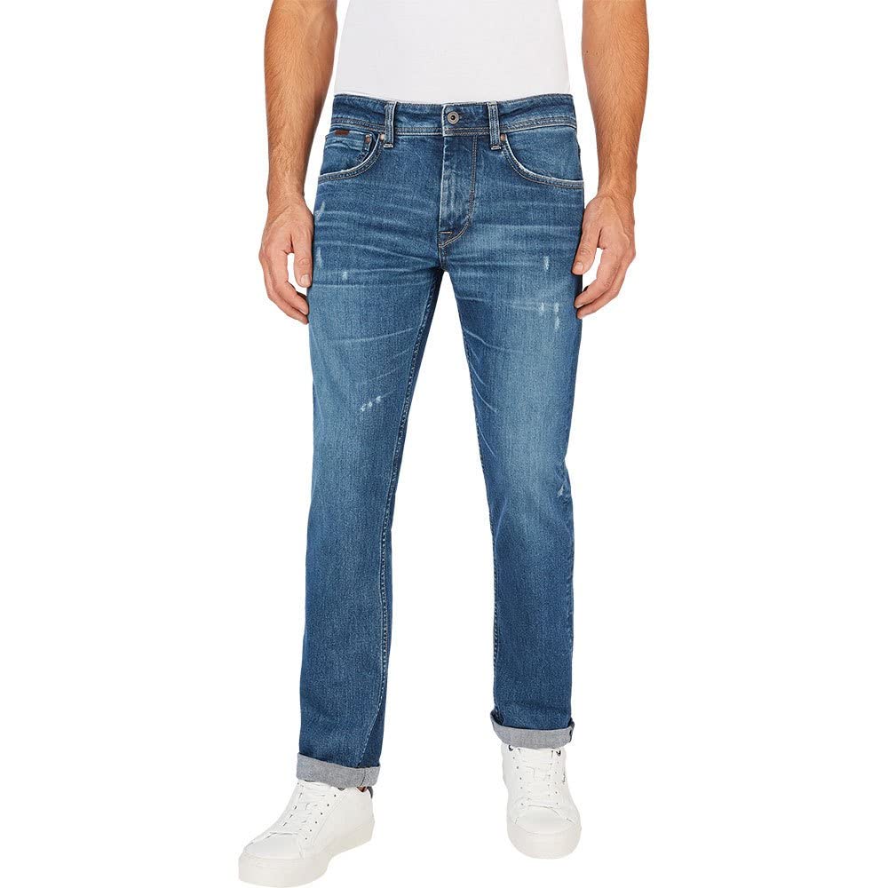 Pepe Jeans Herren Cash Jeans, Blau (Denim-xv0), 30W / 34L EU