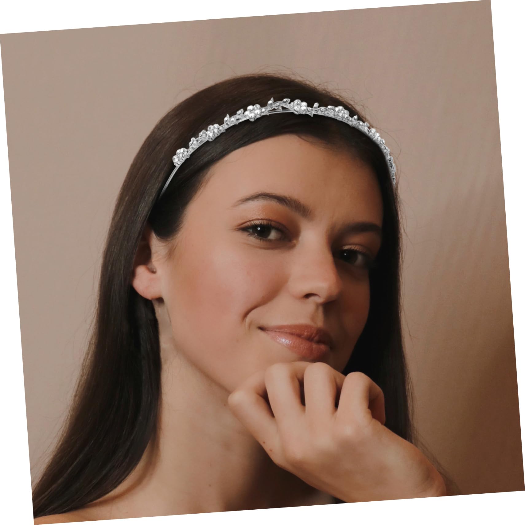 FOMIYES 10piezas Tocado Nupcial Perlas y Cristales Diadema De Novia Decorativa Accesorio Para Bodas y Fiestas