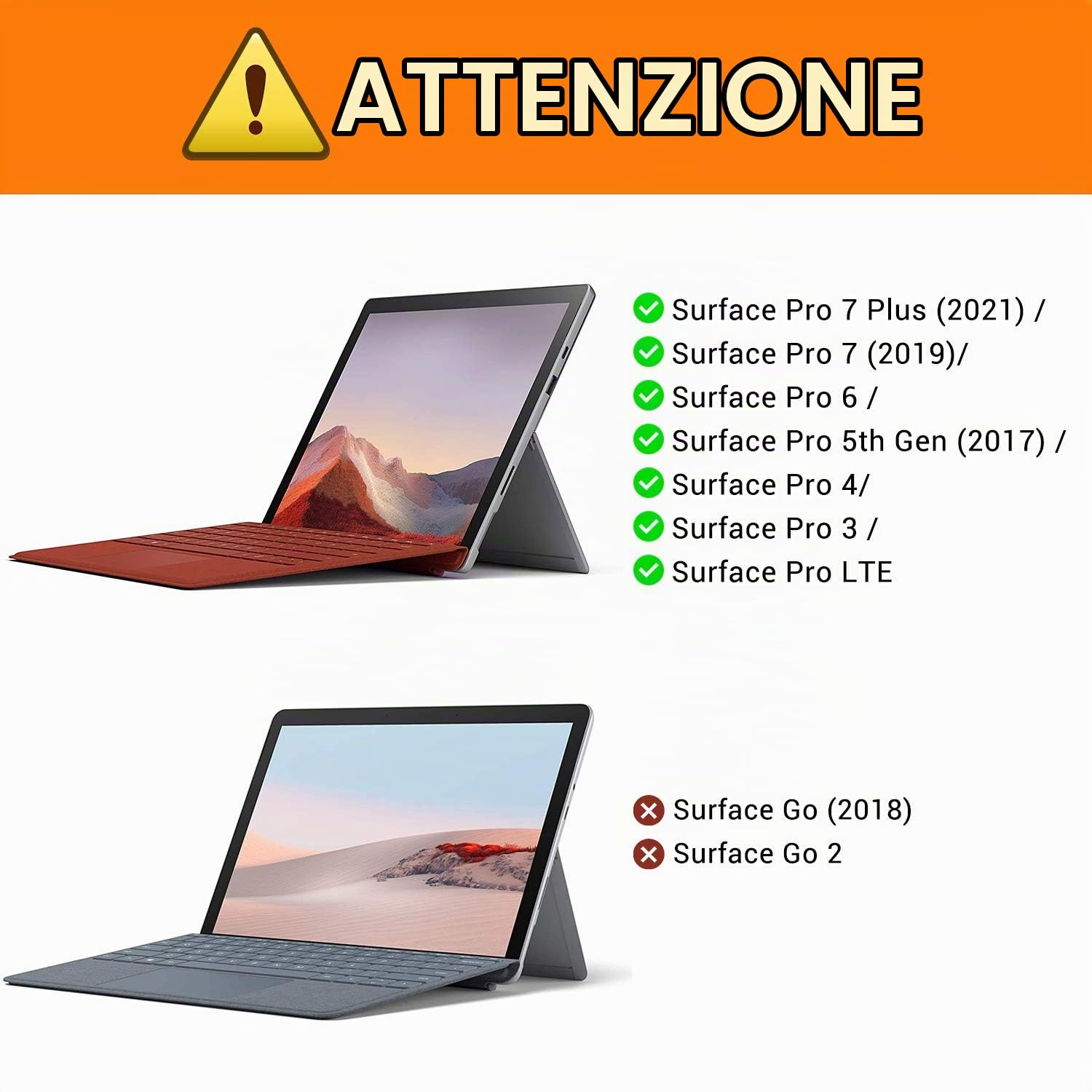 MoKo Type Cover Tastatur Kompatibel mit Microsoft Surface Pro 7 Plus/Pro 7/6/5/4/3, QWERTY Layout Bluetooth Tastatur mit 7 Farben LED Hintergrundbeleuchtung und Trackpad Eingebauter Akku, Grau