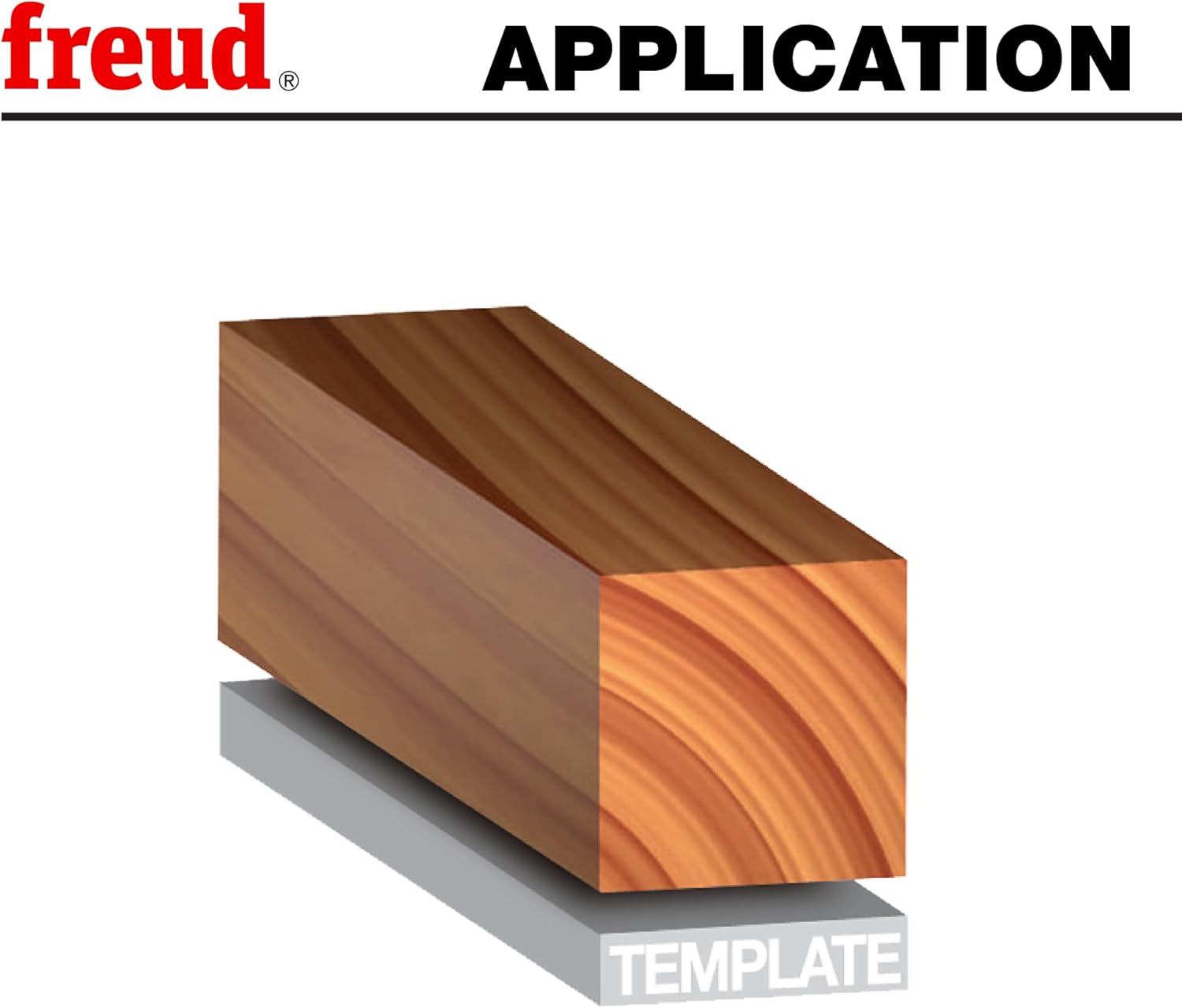 Freud 76-508: 1/2" (Dia.) Flush Trim Downcut Spiral Bit with 1/2" Shank