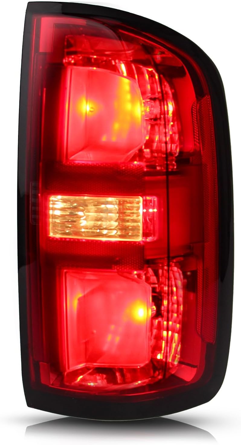 Halogen Tail Light Compatible with 2015 2016 2017 2018 2019 2020 2021 2022 Chevy Colorado Taillight Rear Brake Signal Lamp Assembly Replacement OEM# 84169778 GM2801270 (Right Passenger Side)
