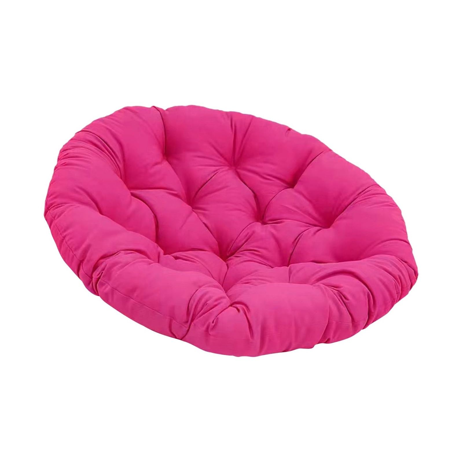 IRGVJIFR Egg Chair Cushion Chair Cushion 20inch Egg Hanging Basket For the garden(Rose Red)