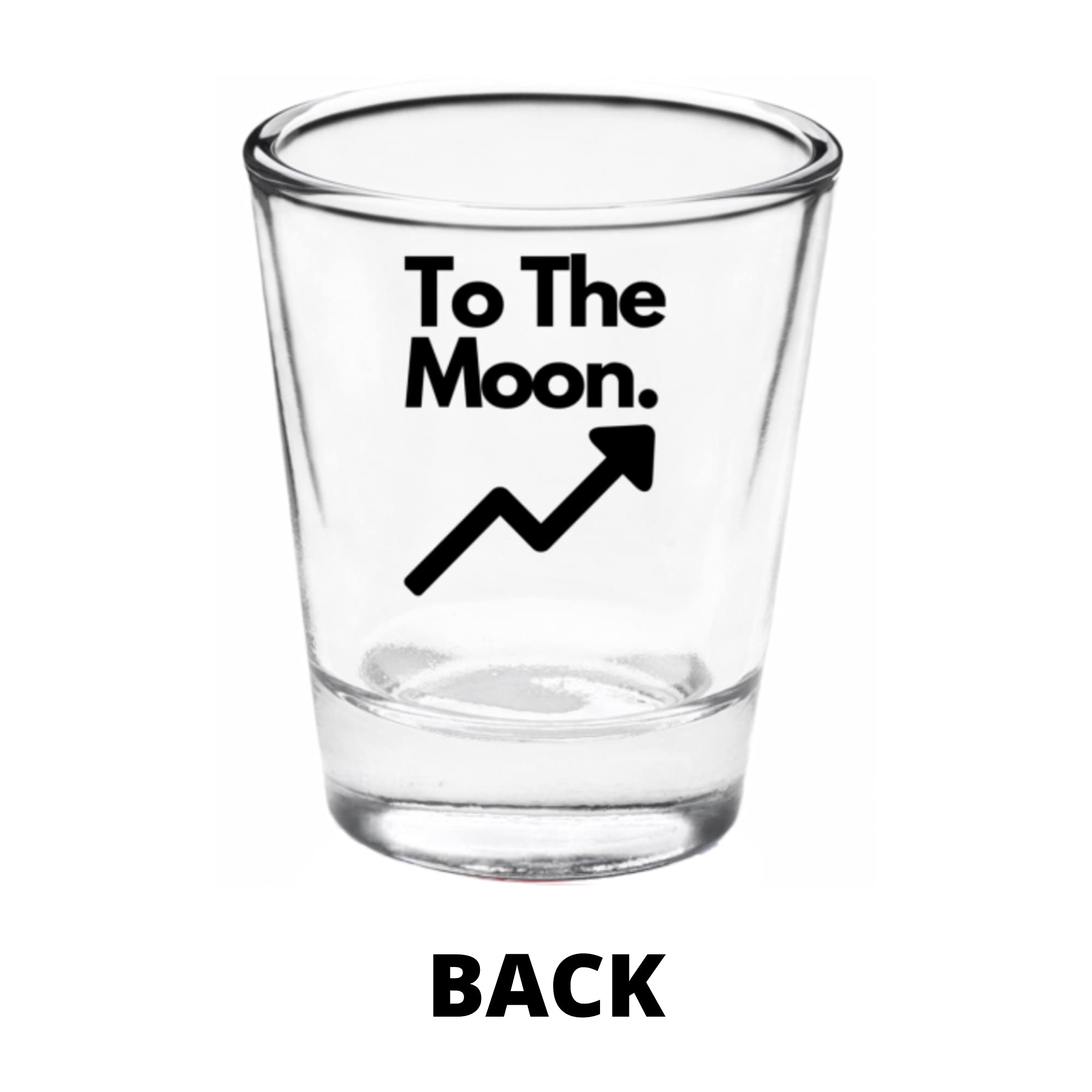 TIPSY UMBRELLA “BITCOIN TO THE MOON” Funny (1.75 oz) Collectible shot glass  / Crypto Currency Gifts (1) : Amazon.sg: Home