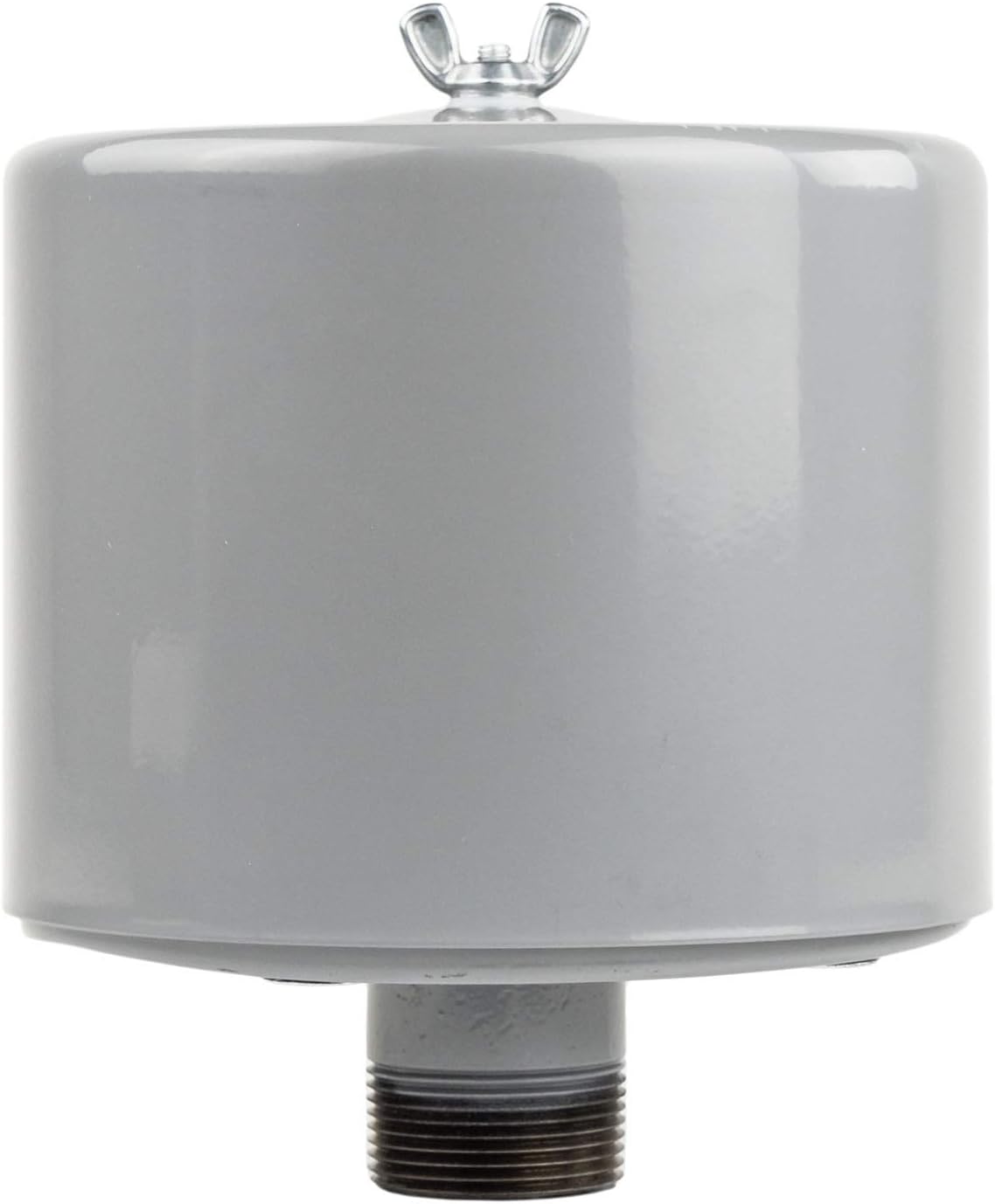 1.25" Inch Air Compressor Intake Filter Silencer Metal Housing Canister U.S.A.