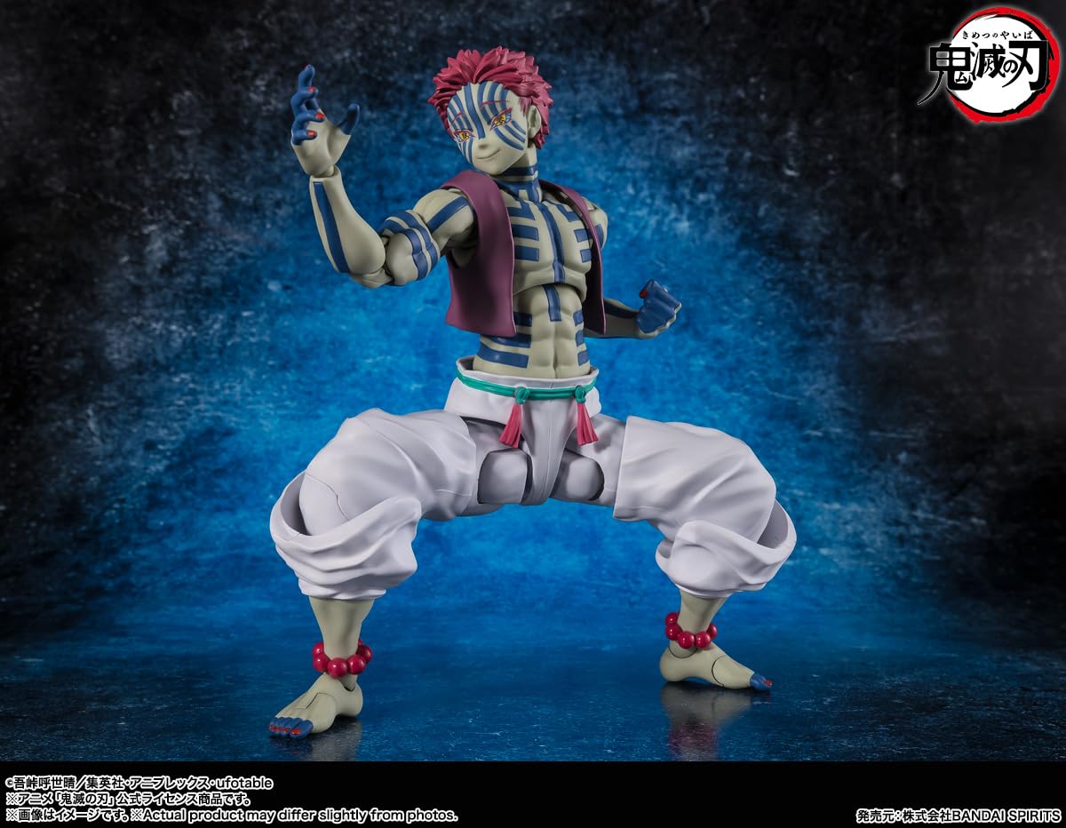 鬼滅の刃 猗窩座 conofig 一番くじ figuarts フィギュア Amazon | TAMASHII NATIONS S.H.フィギュアーツ 鬼滅の刃 猗窩座