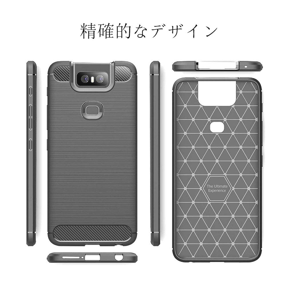 Amazon.co.jp: For ASUS ZenFone 6 ZS630KL ケース 【ELMK】 ソフトTPU